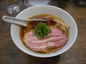 焼豚醤油蕎麦
