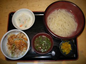 小えび天丼定食