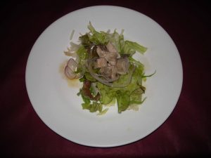 ランチの前菜（ツナサラダ）