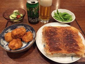 餃子＆唐揚げ with ハイネケン