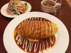 名物オムライスセット