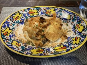 鶏モモ肉のグラタン
