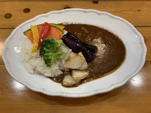 温野菜ビーフカレー