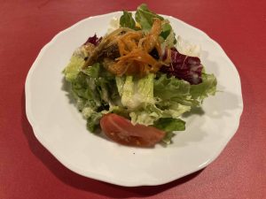 ランチセットのサラダ