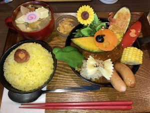 煮込みハンバーグ膳
