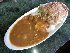 豚しょうが焼きカレー