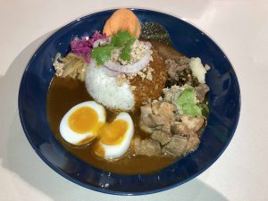肉３種盛カレー