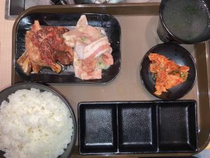 2種盛り焼肉定食