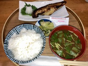 銀だらの西京焼き定食