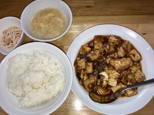 麻婆豆腐定食