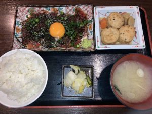 漬けまぐろ定食