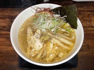 味玉白鶏麺